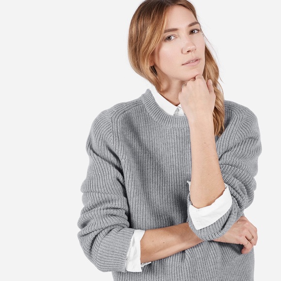 Everlane Sweaters - Everlane the Chunky Knit Boyfriend Crew Sweater